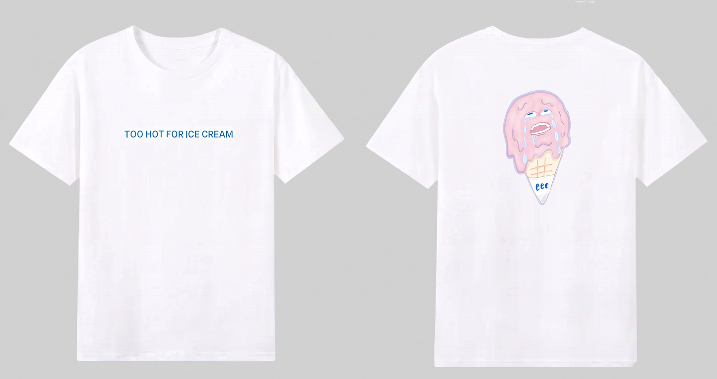 eee T-shirt #1 too hot for ice cream